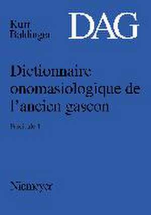 Dictionnaire onomasiologique de l’ancien gascon (DAG). Fascicule 4 de Inge Popelar