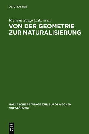 Von der Geometrie zur Naturalisierung: Utopisches Denken im 18. Jahrhundert zwischen literarischer Fiktion und frühneuzeitlicher Gartenkunst de Richard Saage