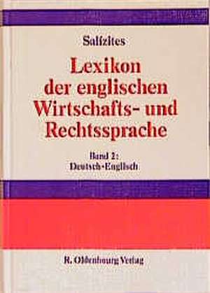 Deutsch-Englisch de Hans-Joerg Salízites