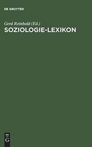 Soziologie-Lexikon de Gerd Reinhold