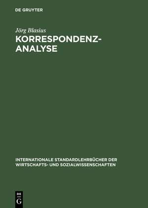 Korrespondenzanalyse de Jörg Blasius