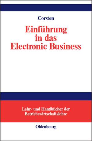 Einführung in das Electronic Business de Hans Corsten