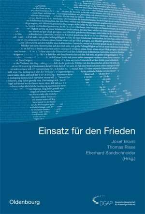 Einsatz für den Frieden: Sicherheit und Entwicklung in Räumen begrenzter Staatlichkeit de Josef Braml