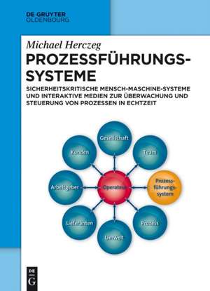 Prozessführungssysteme: Sicherheitskritische Mensch-Maschine-Systeme und interaktive Medien zur Überwachung und Steuerung von Prozessen in Echtzeit de Michael Herczeg