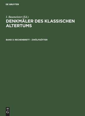 Rechenbrett - Zwölfgötter de I. Baumeister