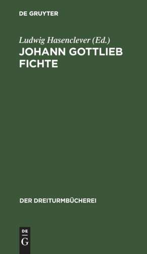 Johann Gottlieb Fichte de Ludwig Hasenclever