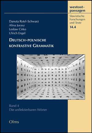 Deutsch-polnische kontrastive Grammatik 04 de Ulrich Engel