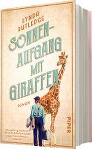 Sonnenaufgang mit Giraffen de Lynda Rutledge