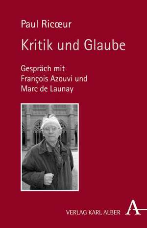 Kritik und Glaube de Paul Ricoeur