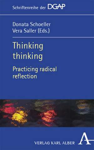 Thinking thinking de Donata Schoeller