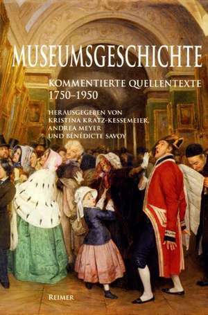 Museumsgeschichte de Kristina Kratz-Kessemeier