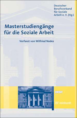 Masterstudiengänge für die Soziale Arbeit de Wilfried Nodes