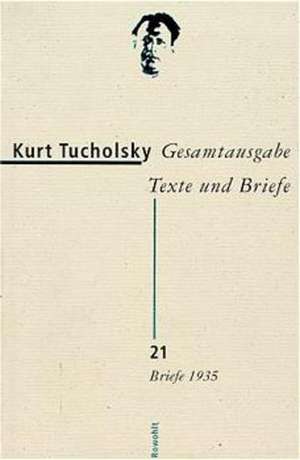 Gesamtausgabe 21. Briefe 1935 de Antje Bonitz