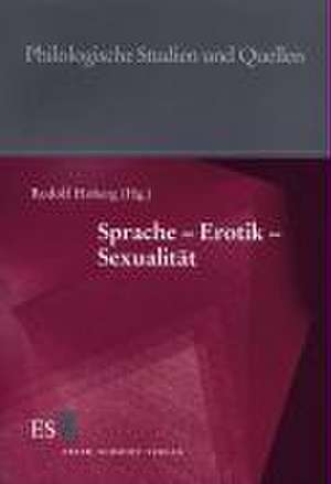 Sprache - Erotik - Sexualität de Rudolf Hoberg