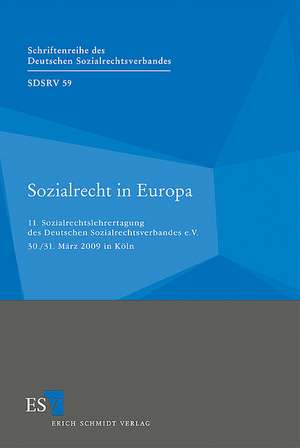 Sozialrecht in Europa