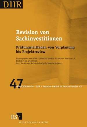 Revision von Sachinvestitionen