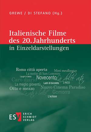 Italienische Filme des 20. Jahrhunderts in Einzeldarstellungen de Andrea Grewe