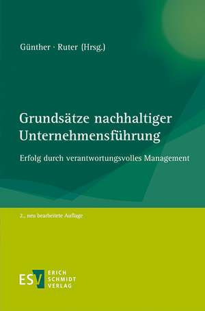 Grundsätze nachhaltiger Unternehmensführung de Edeltraud Günther