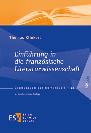 Einführung in die französische Literaturwissenschaft de Thomas Klinkert