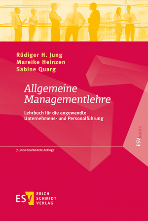 Allgemeine Managementlehre de Rüdiger H. Jung