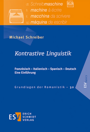 Kontrastive Linguistik de Michael Schreiber