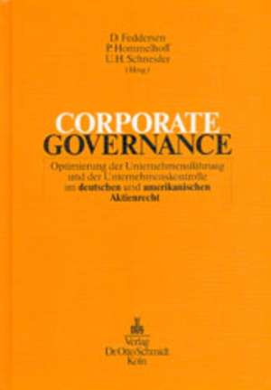 Corporate Governance de Theodor Baums