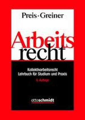 Arbeitsrecht de Ulrich Preis