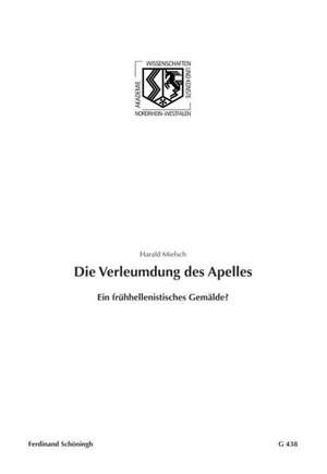 Die Verleumdung des Apelles de Harald Mielsch