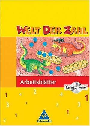 Welt der Zahl 1. Arbeitsheft mit CD-ROM. Für Hessen, Rheinland-Pfalz, Saarland