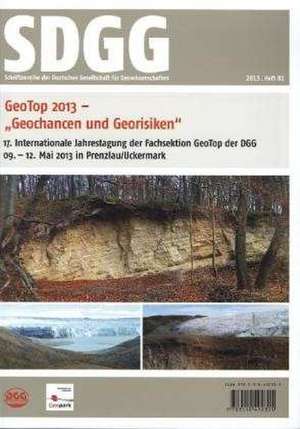 Geotop 2013 - Geochancen und Georisiken de Werner Stackebrandt