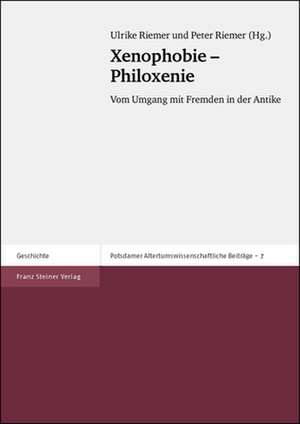 Xenophobie - Philoxenie de Ulrike Riemer