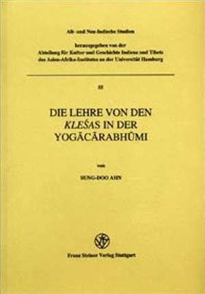 Ahn, S: Lehre von den Klesas in der Yogacarabhumi