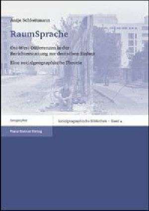 RaumSprache de Antje Schlottmann