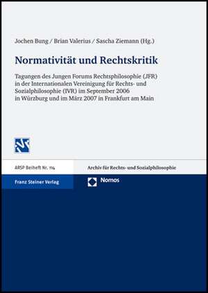 Normativitat Und Rechtskritik. Tagungen Des Jungen Forums Rechtsphilosophie (Jfr) in Der Internationalen Vereinigung Fuer Rechts- Und Sozialphilosophi: Stadtschreiber in Zwickau Und Bildungsburger Der Reformationszeit de Jochen Bung