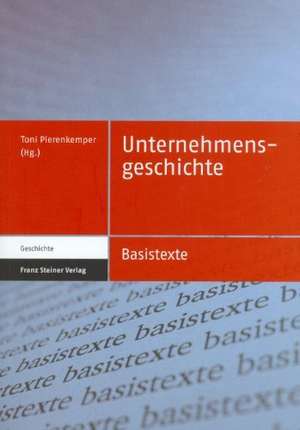 Unternehmensgeschichte de Toni Pierenkemper