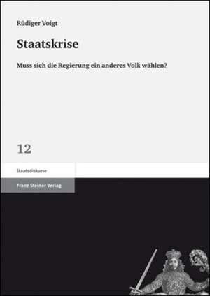 Staatskrise de Rüdiger Voigt