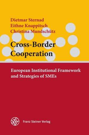 Cross-Border Cooperation de Dietmar Sternad