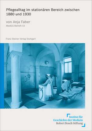 Pflegealltag im stationären Bereich zwischen 1880 und 1930 de Anja Faber