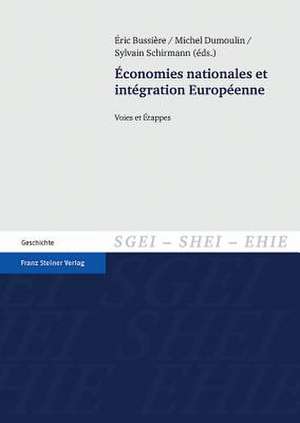 Economies Nationales Et Integration Europeenne