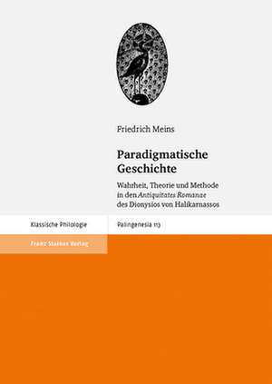 Paradigmatische Geschichte de Friedrich Meins