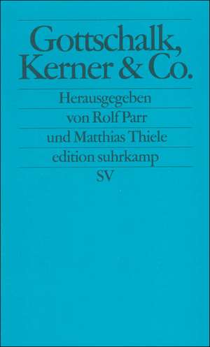 Gottschalk, Kerner und Co de Rolf Parr