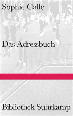 Das Adressbuch de Sophie Calle