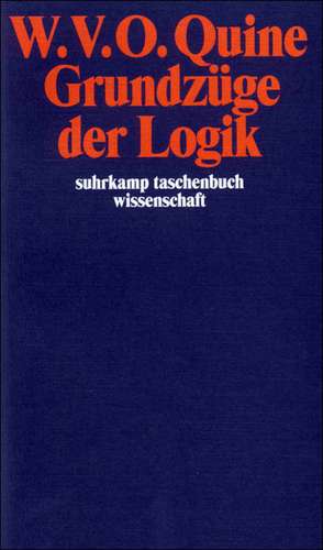 Grundzüge der Logik de Willard van Orman Quine