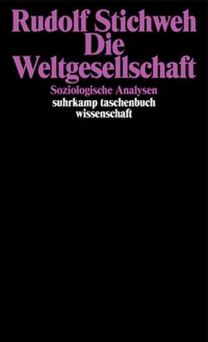 Die Weltgesellschaft de Rudolf Stichweh