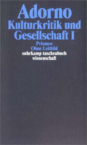 Gesammelte Schriften in 20 Bänden de Theodor W. Adorno