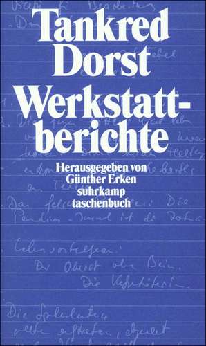 Werkstattberichte de Günther Erken