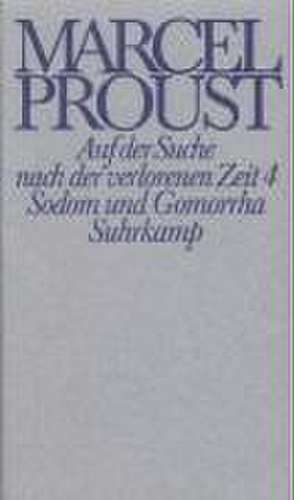 Werke. Frankfurter Ausgabe de Marcel Proust