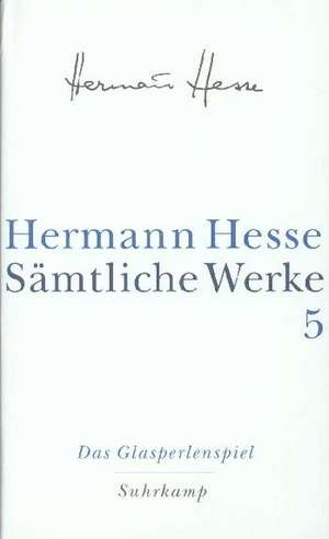 Das Glasperlenspiel de Hermann Hesse