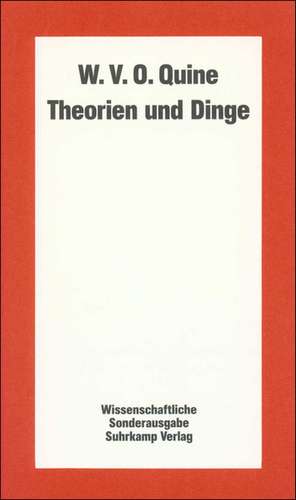 Theorien und Dinge de Willard Van Orman Quine