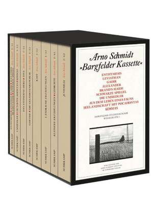 Bargfelder Ausgabe. Studienausgabe der Werkgruppe I: Romane, Erzählungen, Gedichte, Juvenilia de Arno Schmidt